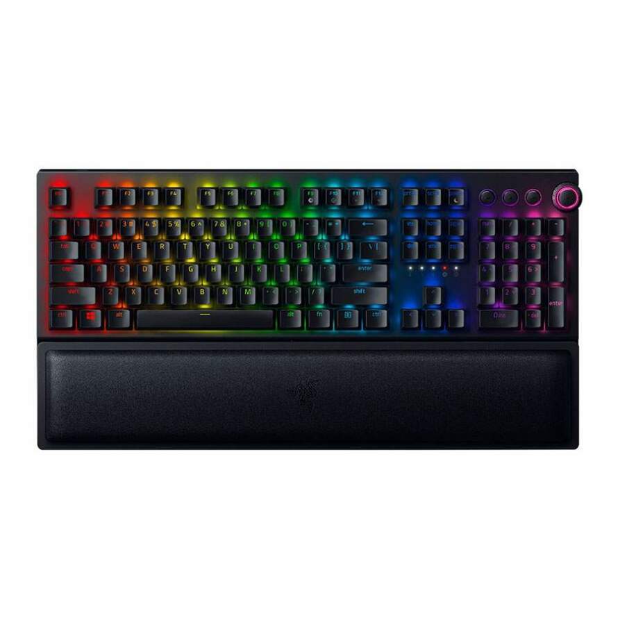 کیبورد بی سیم مکانیکال گیمینگ ریزر BlackWidow V3 Pro Green Switch
