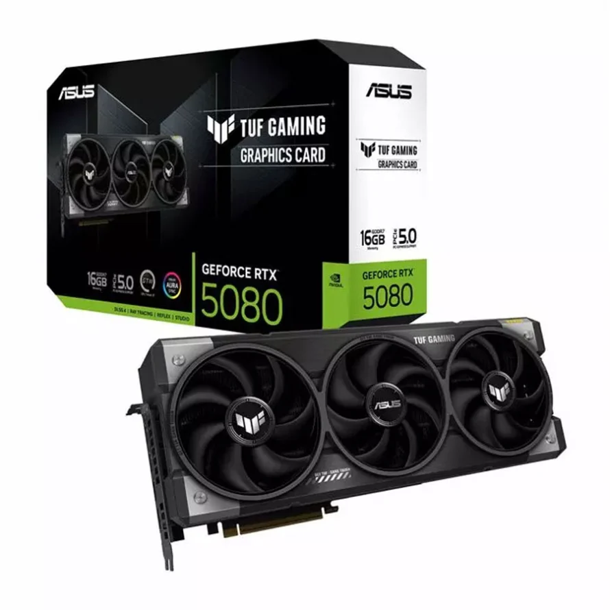 کارت گرافیک ایسوس مدل TUF Gaming GeForce RTX 5080 16GB GDDR7