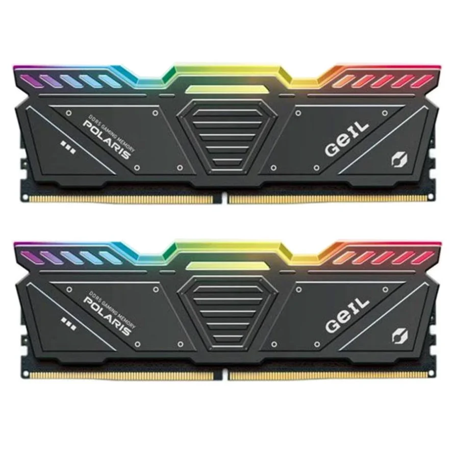 رم کامپیوتر گیل دو کاناله Ram Geil Polaris RGB 32gb 5600Mhz CL38