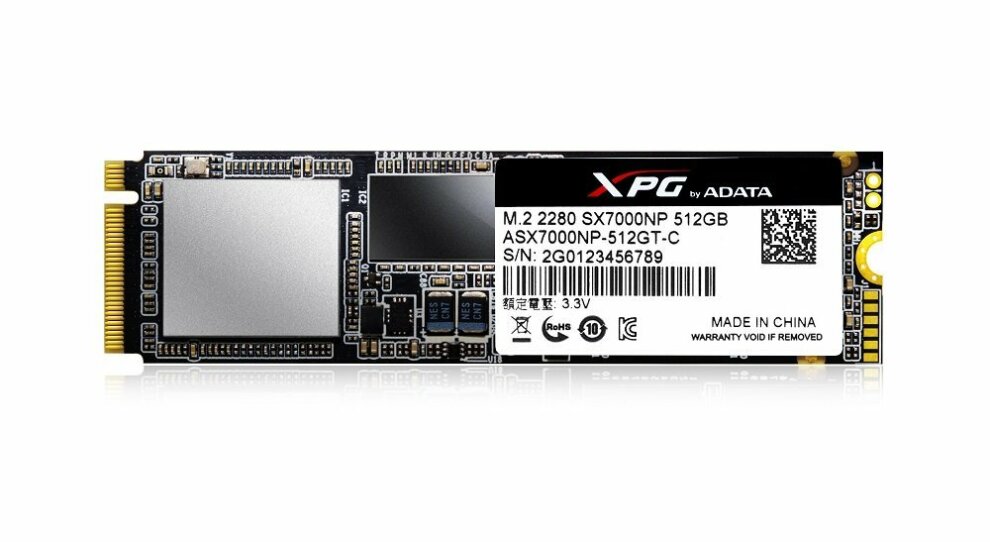 اس اس دی ای دیتا XPG SX7000 M.2 SATA3 SSD - 512GB