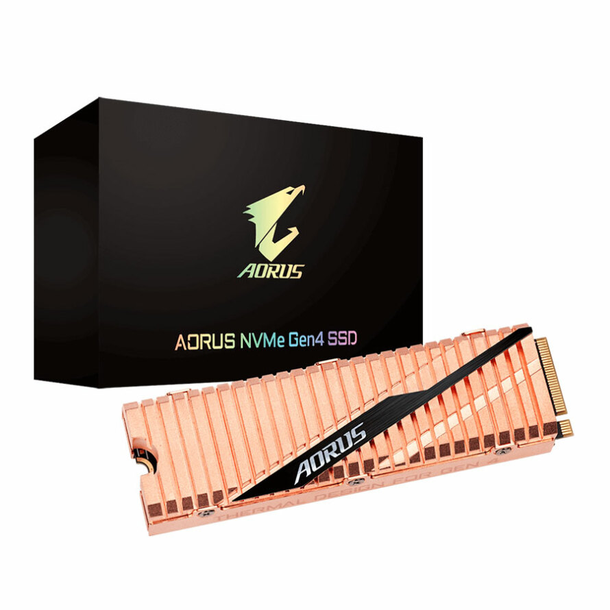 اس اس دی گیگابایت AORUS NVMe Heat Sink M.2 Gen4 1TB