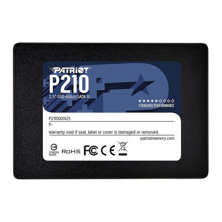 اس اس دی پاتریوت P210 SATA III 256GB