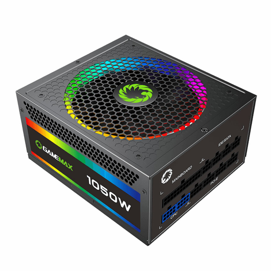 پاور 1050 وات گیم مکس RGB1050 STD GOLD Full Modular