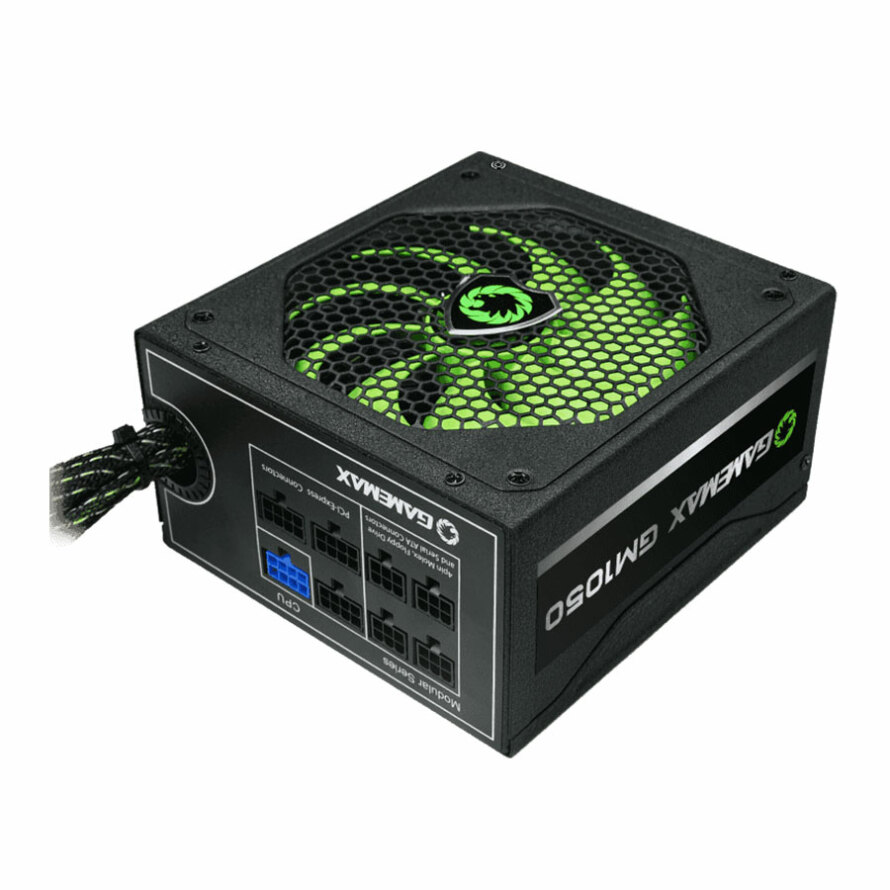 پاور 1050 وات گیم مکس GM 1050 Silver Semi Modular