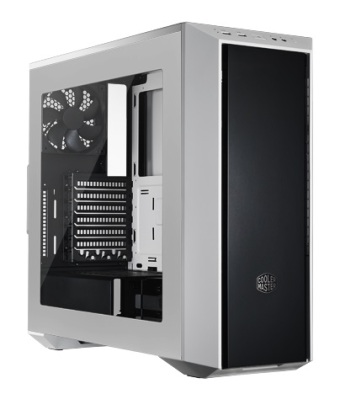 کیس کولر مستر MasterBox 5 White with DarkMirror Front Panel