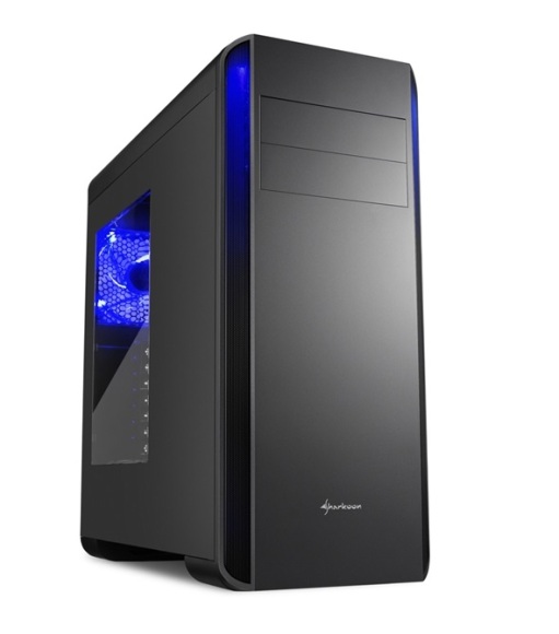 کیس مشکی شارکن BW9000-W Midi Tower Case Black