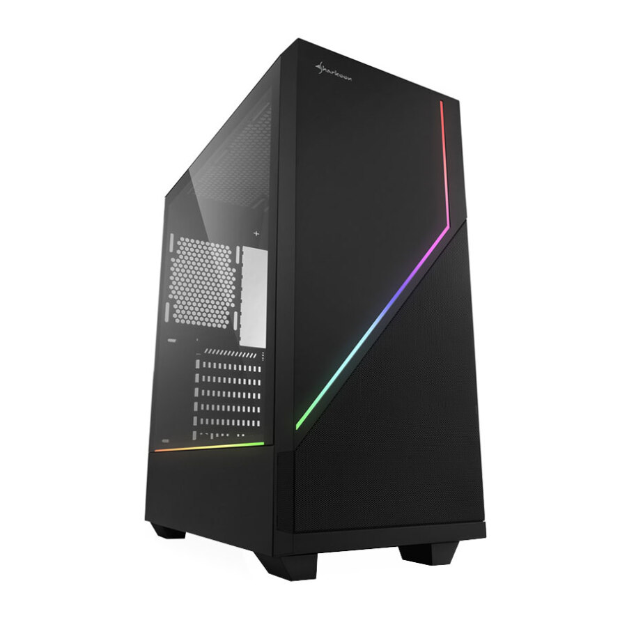 کیس گیمینگ شارکن RGB FLOW