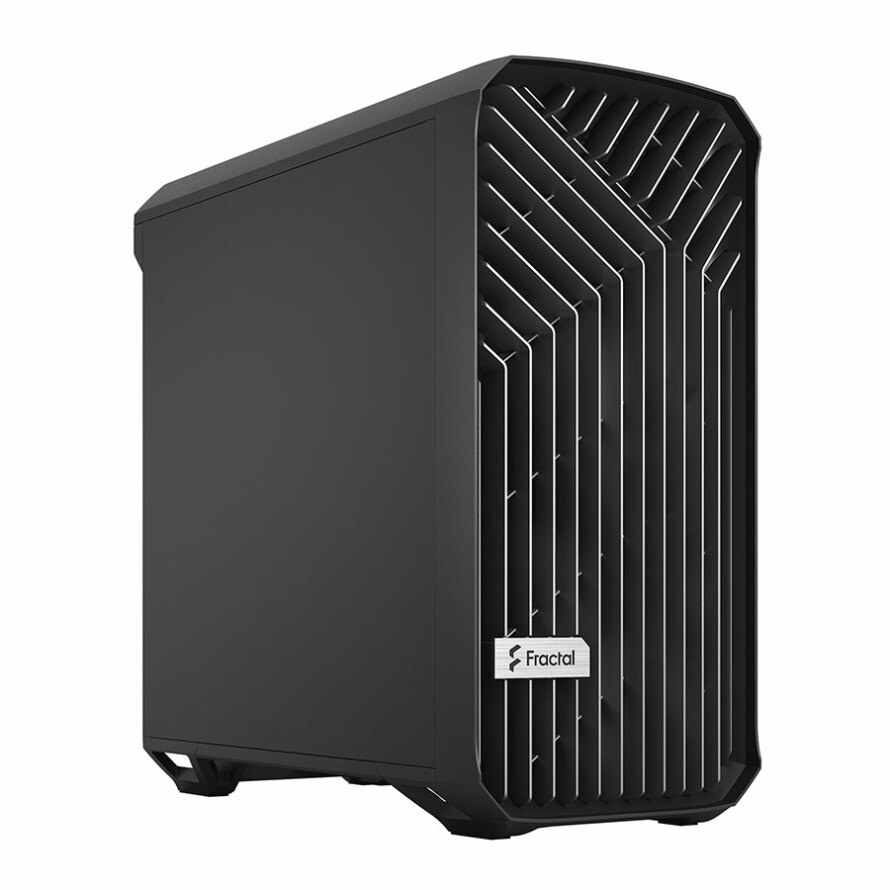 کیس فرکتال Torrent Compact Black Solid