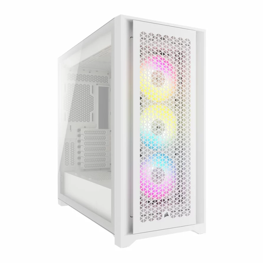 کیس کورسیر iCUE 5000D RGB Airflow White