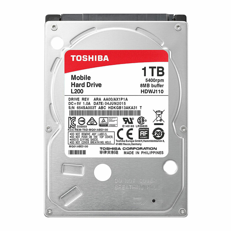 هارد دیسک لپ تاپ توشیبا L200 1TB
