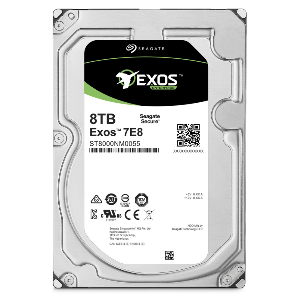 هارد اینترنال سیگیت EXOS 7E8 256MB 7200RPM SATA III