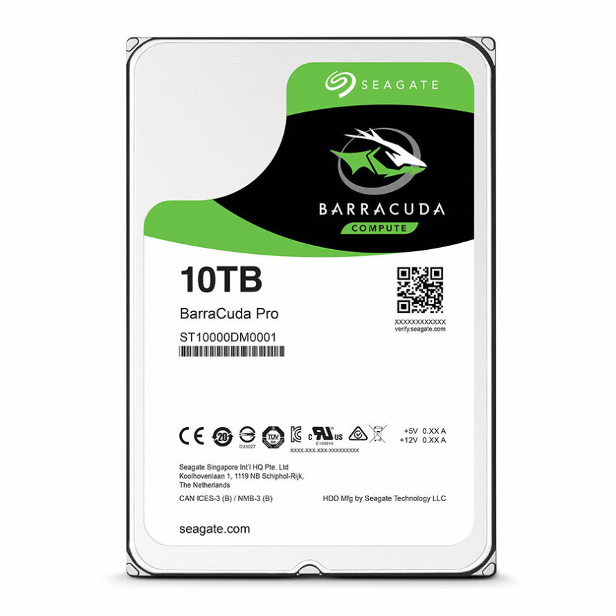 هارد اینترنال سیگیت Barracuda Pro Models 10TB ST10000DM001