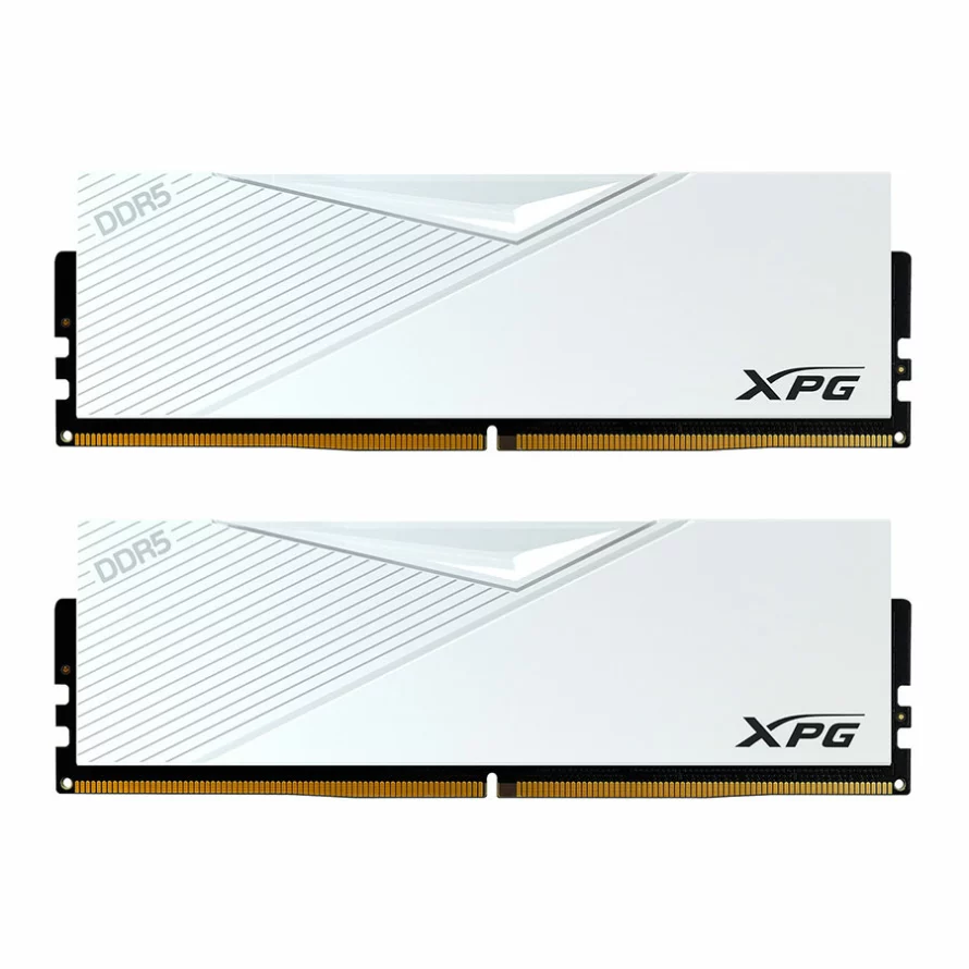رم ای دیتا XPG Lancer White 32GB 16GBx2 6000MHz CL40 DDR5