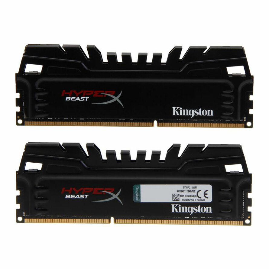 رم کینگستون HyperX Beast 16GB 8GBx2 2400MHz CL11