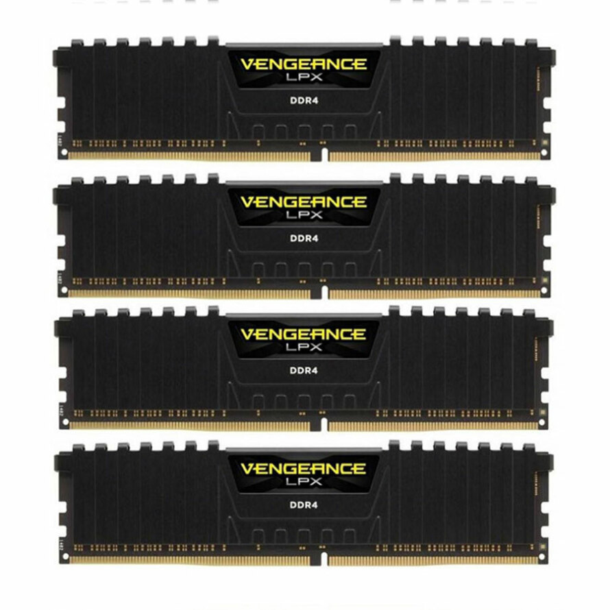 رم کورسیر Vengeance LPX 32GB 8GBx4 2666MHz CL16