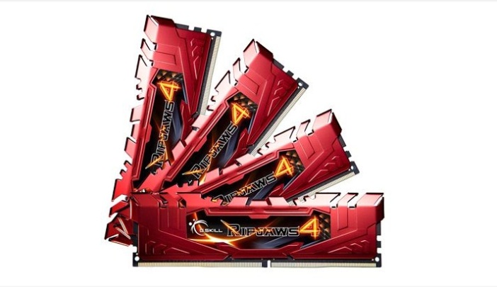 رم جی اسکیل Ripjaws 4 32GB 8GBx4 2400Mhz CL15 DDR4 Ram