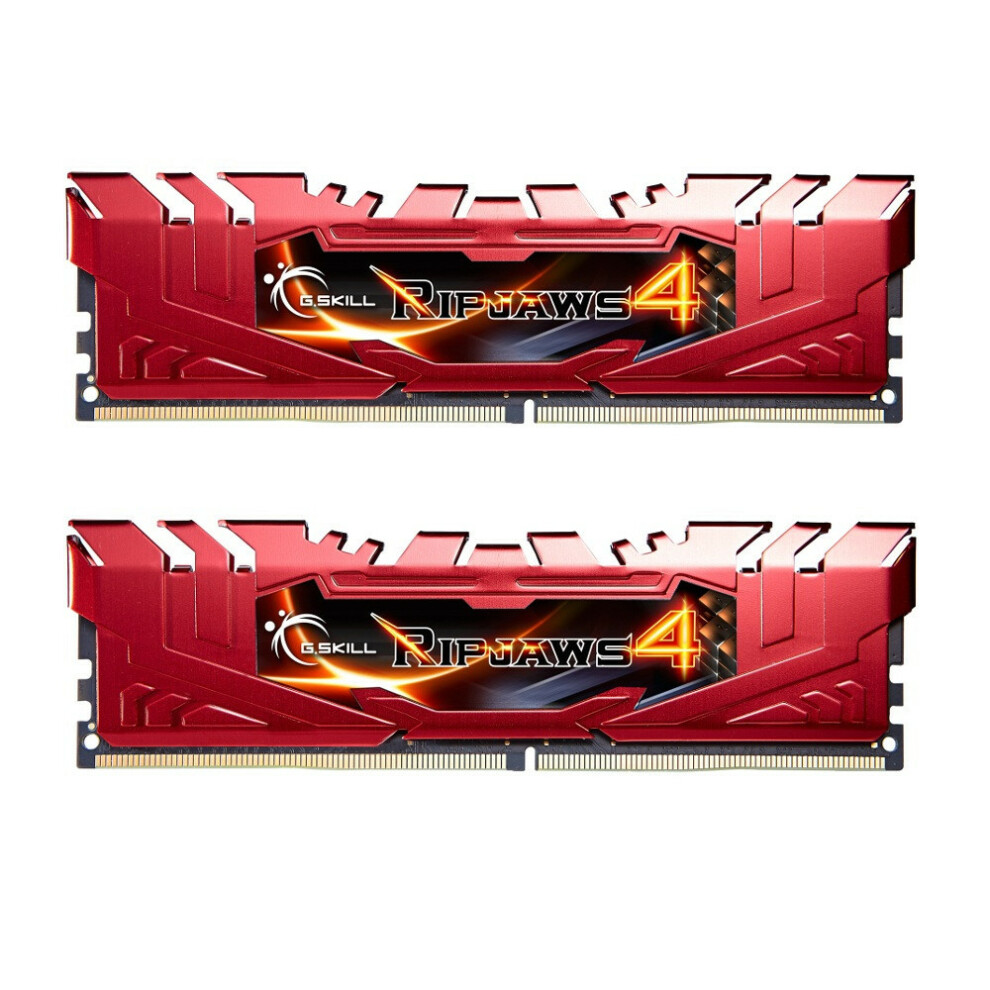 رم جی اسکیل Ripjaws 4 16GB 8GBx2 2400Mhz CL15 DDR4