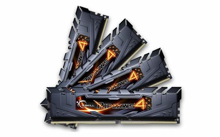رم جی اسکیل Ripjaws 4 16GB 4GBx4 3200Mhz CL16 DDR4