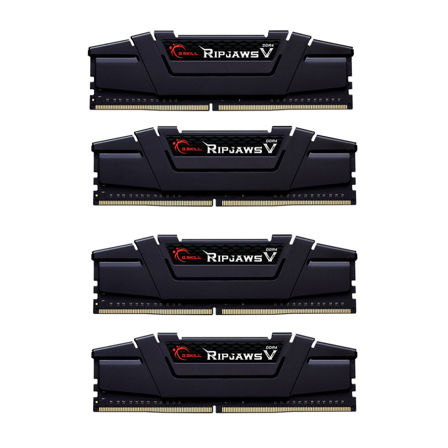 رم جی اسکیل Ripjaws V Black 32GB 8GBx4 3200Mhz CL16