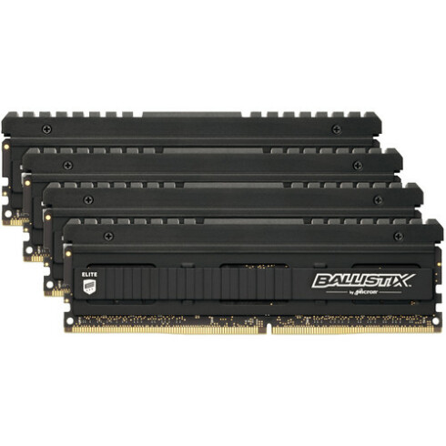 رم کروشیال بالستیک Elite 32GB 8GBx4 3200Mhz CL15
