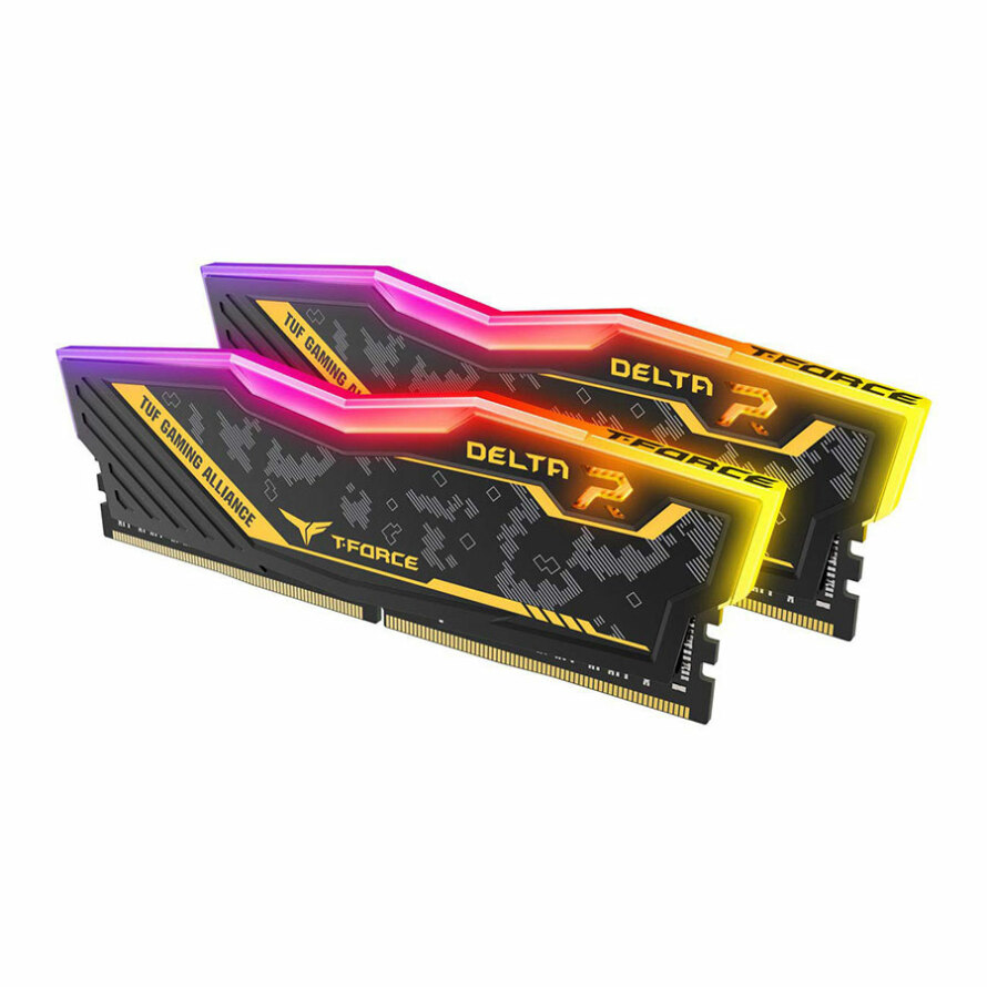 رم تیم گروپ DELTA TUF RGB 16GB 8GBx2 3000Mhz CL16