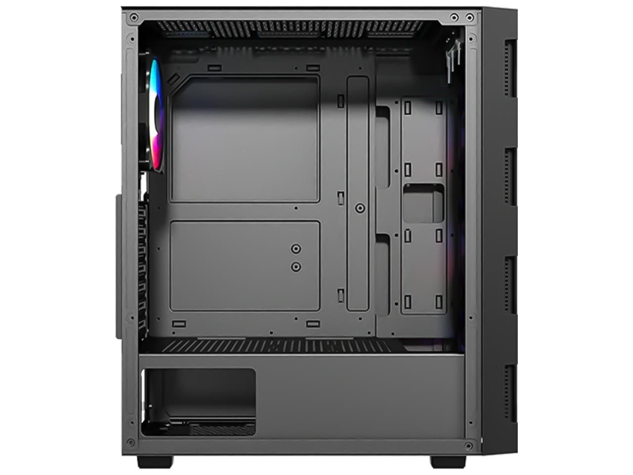 کیس کامپیوتر تویستد مایندز مدل Twisted Minds Titan Glass مشکی - تصویر 7