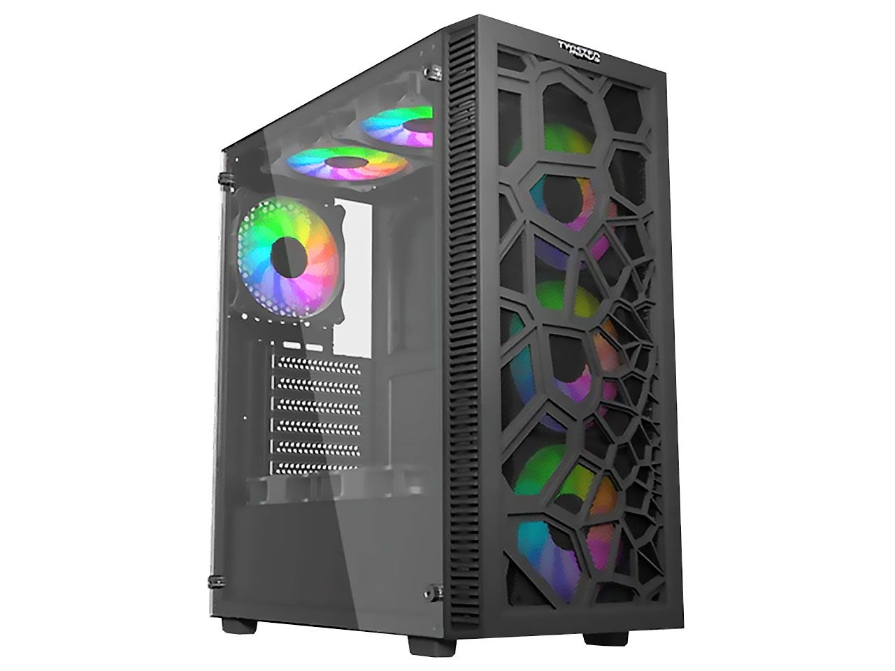 کیس کامپیوتر تویستد مایندز مدل Twisted Minds 03 Spider Black