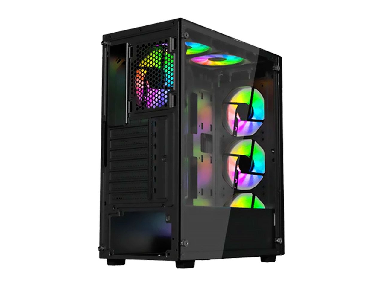 کیس کامپیوتر تویستد مایندز مدل Twisted Minds 03 Apex Black - تصویر 3