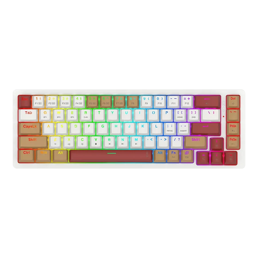 کیبورد بی سیم/باسیم گیمینگ ردراگون Keyboard Gaming Redragon K677 WLR Pro