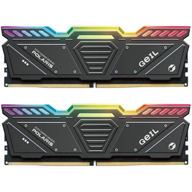 رم کامپیوتر گیل دوکاناله Ram Geil Polaris RGB Dual 32gb 6000 CL38