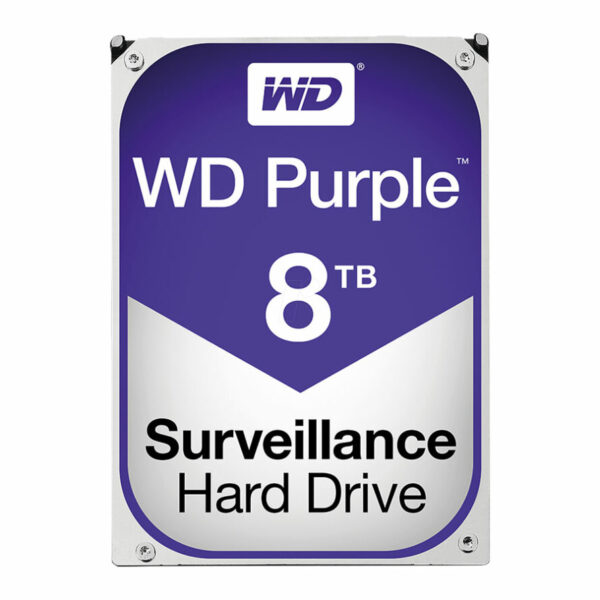 هارد اینترنال وسترن دیجیتال Purple 8TB 128MB Buffer