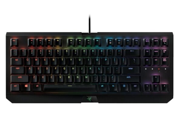 کیبورد گیمینگ ریزر BlackWidow X Chroma Tournament Edition Green Switch