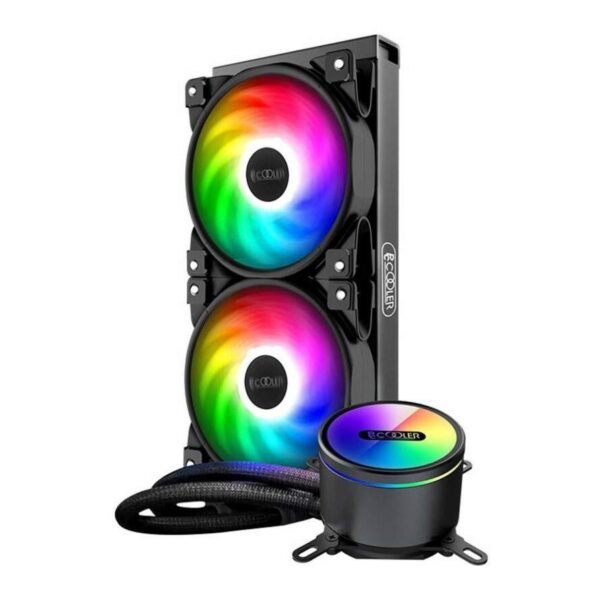 خنک کننده مایع پردازنده پی سی کولر GI-CX240 ARGB