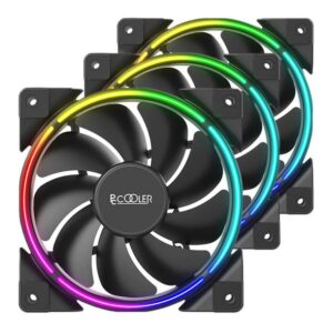 فن کیس پی سی کولر CORONA FRGB بسته 3 عددی