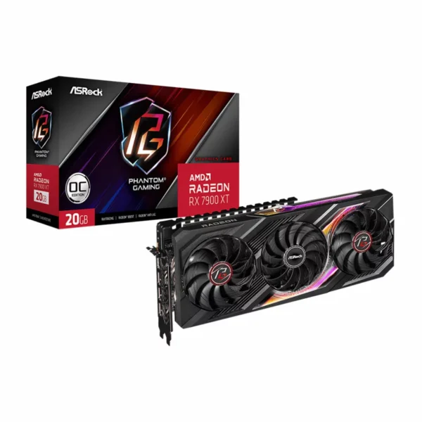 کارت گرافیک ازراک AMD Radeon RX 7900 XT Phantom Gaming 20GB OC