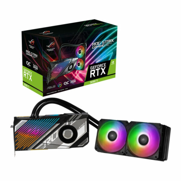 کارت گرافیک ایسوس ROG Strix LC GeForce RTX 3090 Ti OC Edition 24GB