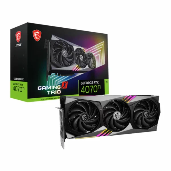 کارت گرافیک ام اس آی GeForce RTX 4070 Ti GAMING X TRIO 12G