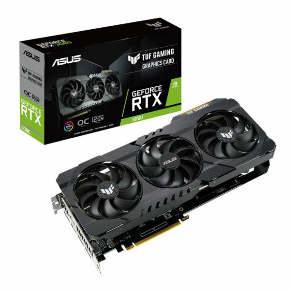 کارت گرافیک ایسوس TUF RTX 3060 O12G V2
