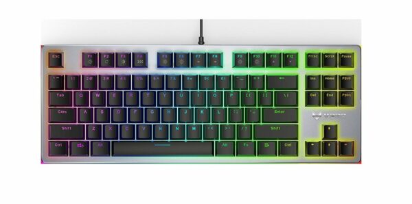 کیبورد گیمینگ Rapoo V500 RGB LED