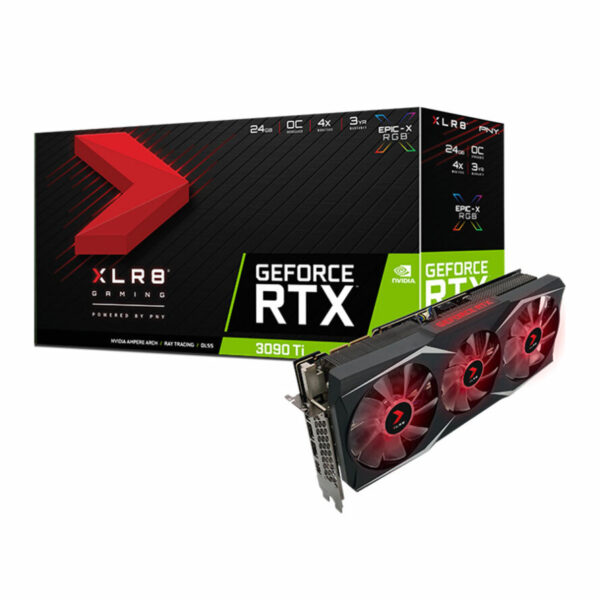 کارت گرافیک پی ان وای RTX 3090Ti 24GB XLR8 Gaming UPRISING EPIC-X RGB OC