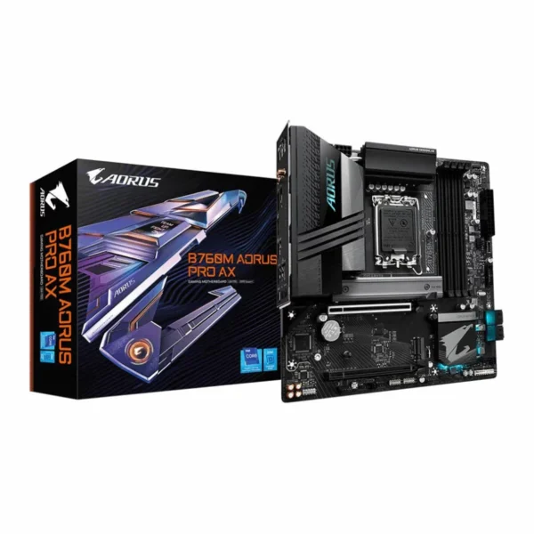 مادربرد گیگابایت B760M AORUS PRO AX DDR5