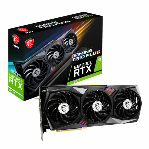 کارت گرافیک ام اس آی RTX 3070 GAMING TRIO PLUS 8G LHR