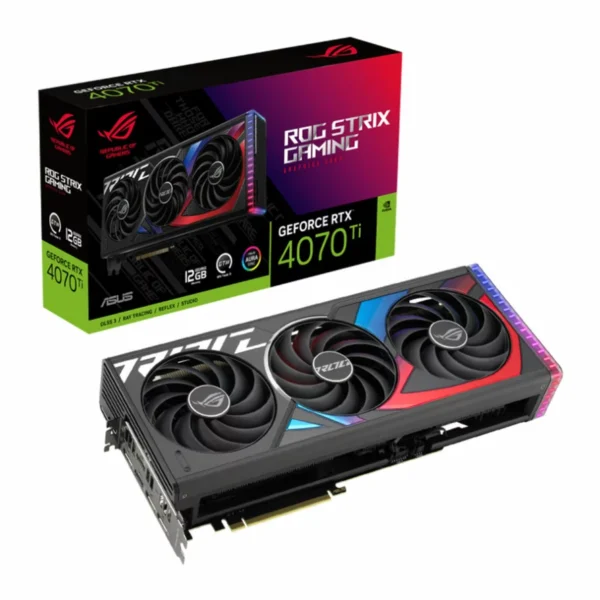 کارت گرافیک ایسوس ROG Strix GeForce RTX 4070Ti 12GB GDDR6X