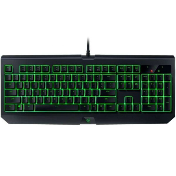 کیبورد گیمینگ ریزر Blackwidow Ultimate 2018 Green Switch
