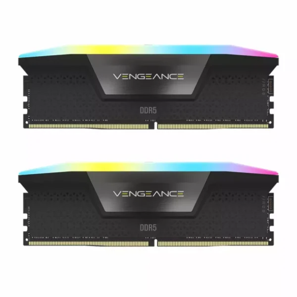 رم کورسیر VENGEANCE RGB 32GB 16GBx2 6400MHz CL32 DDR5