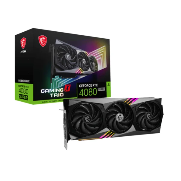 کارت گرافیک ام اس آی مدل GeForce RTX 4080 SUPER 16G GAMING X TRIO