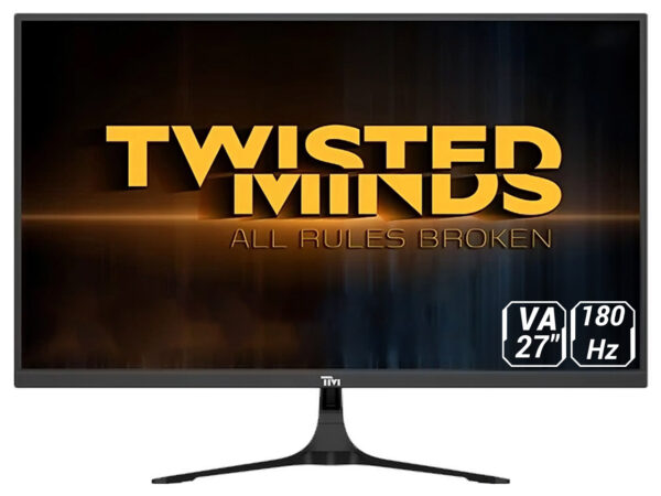مانیتور 27 اینچ گیمینگ تویستد مایندز مدل Twisted Minds TM27FHD180VA