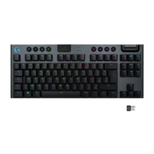 کیبورد بی سیم مکانیکال گیمینگ لاجیتک G915 TKL Clicky