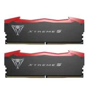 رم دسکتاپ DDR5 دوکاناله 6000 مگاهرتز CL30 پاتریوت مدل Viper Xtreme 5 ظرفیت 32 گیگابایت