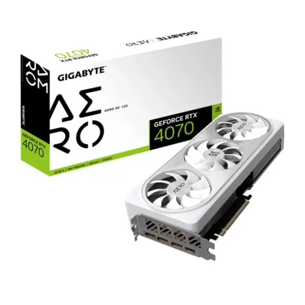 کارت گرافیک گیگابایت مدل GeForce RTX 4070 AERO OC 12G V2